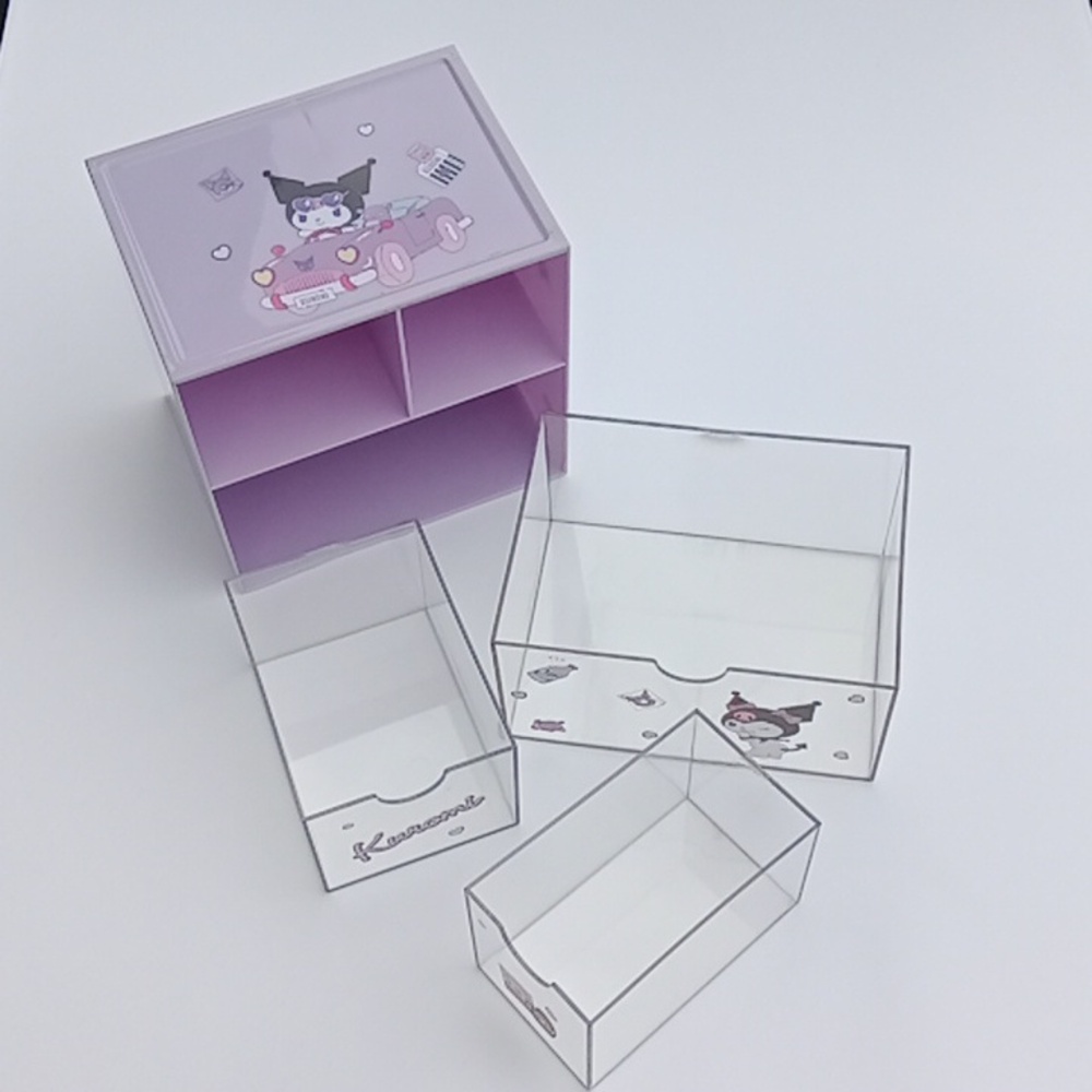 Miniso Sanrio Purple Organizer Box - Picture 12 of 16